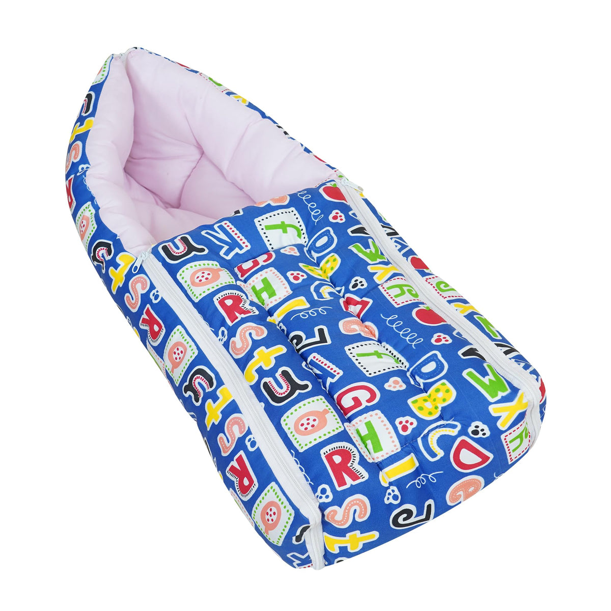 DEPURIKA Sharma Clothing Pure Soft Cotton Baby Boys and Baby Girls 3 in 1 Multi Usage Sleeping Bag and Carry Bag and Bed Kam (0