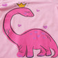 Little Hand Kids & Toddler Girls Dinosaur Pajamas 2 Piece Pjs 100% Cotton Jammies Pink Short Sets 5 Years