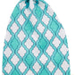 Masala Baby Girls' Knotted Jiva Hat - Turquoise/Yellow - 6-12 Months