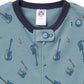Gerber Baby-Boys 2-Pack Footed Pajamas, Guitars, 6-9 Months