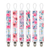 Babygoal Pacifier Clips, 6 Pack Pacifier Holder For Boys And Girls Fits Most Pacifier Styles &Teething Toys And Baby Gifts, 6Mp1