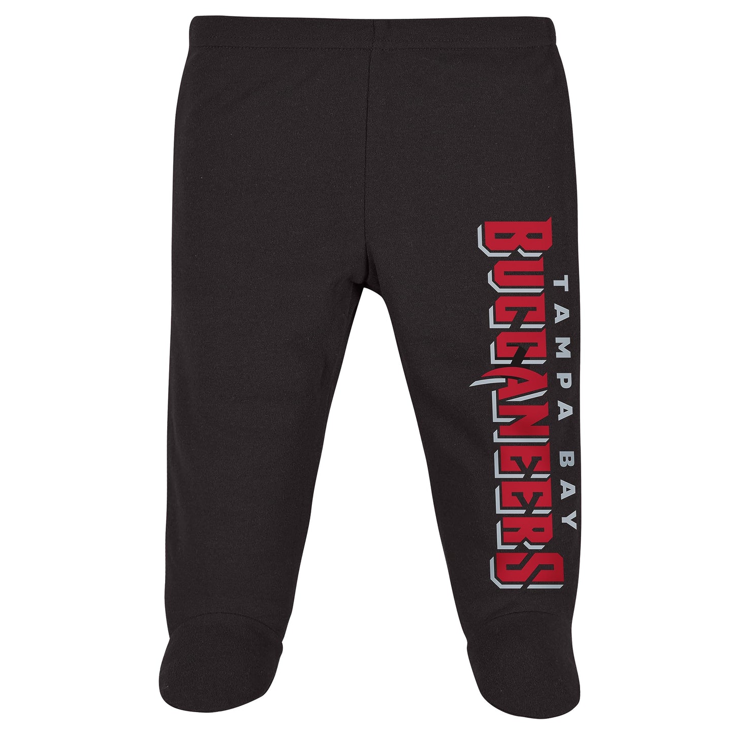 Gerber Nfl Baby Boys' 3Pc Bodysuit, Footed Pant, & Cap Set, Tampa Bay Buccaneers, 0-3 Months