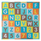 Tadpoles Foam Playmats For Kids, 36 Interlocking Tiles Teach The Abcs And Numbers 0-9, Total Floor Coverage 74X 74(36 Sq Ft), Fo