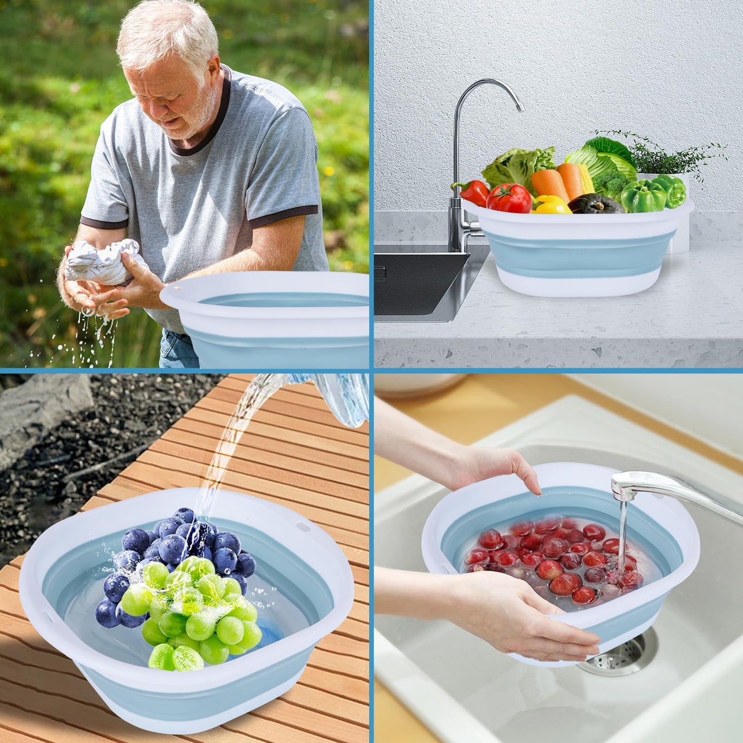 Wash Basin For Baby Bottles, Collapsible Wash Basin For Baby Bottles, Baby Bottle Tub For Sink, Reusable Baby Bottle Sink Basket