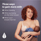 Elvie Curve Manual Wearable Breast Pump | Hands-Free, Kick-Proof, Portable Silicone Pump That Can Be Worn In-Bra For Gentle, Nat