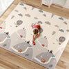 UANLAUO Baby Play Mat - 71x 59 Large Baby Mat for Floor,Foldable Playmats for Babies and Toddlers, Waterproof Foam Play Mats wit