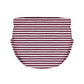 College Baby Striped Game Day Polo Dress With Bloomer - Arizona State Sun Devils Interlocking As Logo - Maroon/White - 3-6 Month
