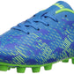 Vizari Unisex-Baby Dino Soccer Shoe, Blue/Green, 9.5 Regular Us Toddler