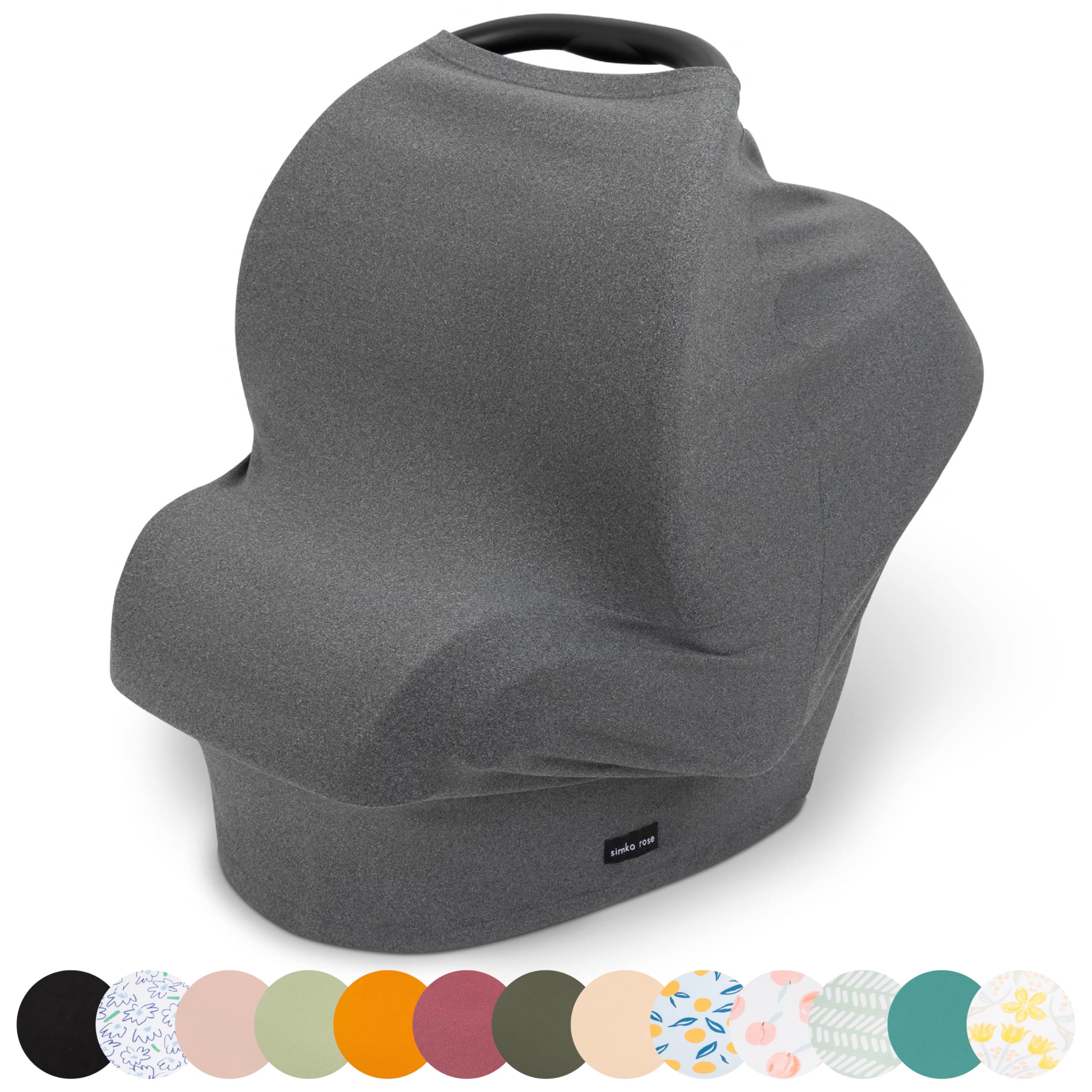 Breathable Nursing Cover Up And Car Seat Cover For Babies Simka Rose - – Cutebab WBCBBB087BNGQKG