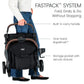 Britax Juniper Compact On-The-Go Stroller, Effortless Fastpack System With One-Hand Rapidfold, Portable & Lightweight For Travel