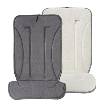 Momcozy Reversible Stroller Cushion | Universal Breathable Stroller Liner | Winter Warm Car Seat Liners | Crib Carriage Cushion