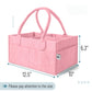 Mr. Pen- Baby Diaper Caddy Organizer, Pink, Baby Organizer, Car Diaper Caddy, Baby Caddy Organizer, Portable Diaper Caddy, Diape