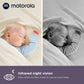 Motorola Baby Monitor VM85-5 WiFi Video Baby Monitor with 2 Cameras & Mood Light - Connects to Nursery App, 1000ft Range, Two-Wa