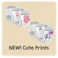 Cutie Girls 3T/4T Refastenable Potty Training Pants, Hypoallergenic With Skin Smart, 92 Count