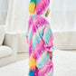 Chetosho Unicorn Hooded Onesie Girls Halloween One Piece Kids Costume (Oblique Stripe Starry Pink 7-8 Years)