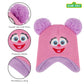 Sesame Street Girls' Winter Hat And Mittens Set, Abby Cadabby Beanie For Ages 2-4, Dark Pink