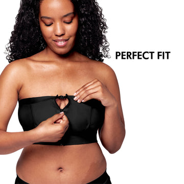 Medela Women'S Hands-Free Pumping Bustier, Black, Medium