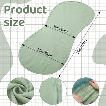 Hhahafelt 3 Pcs Changing Pad Liners Fits In Peanut Shape Changing Pad Waterproof Diaper Mats Organic Cotton Peanut Mats Are Warm