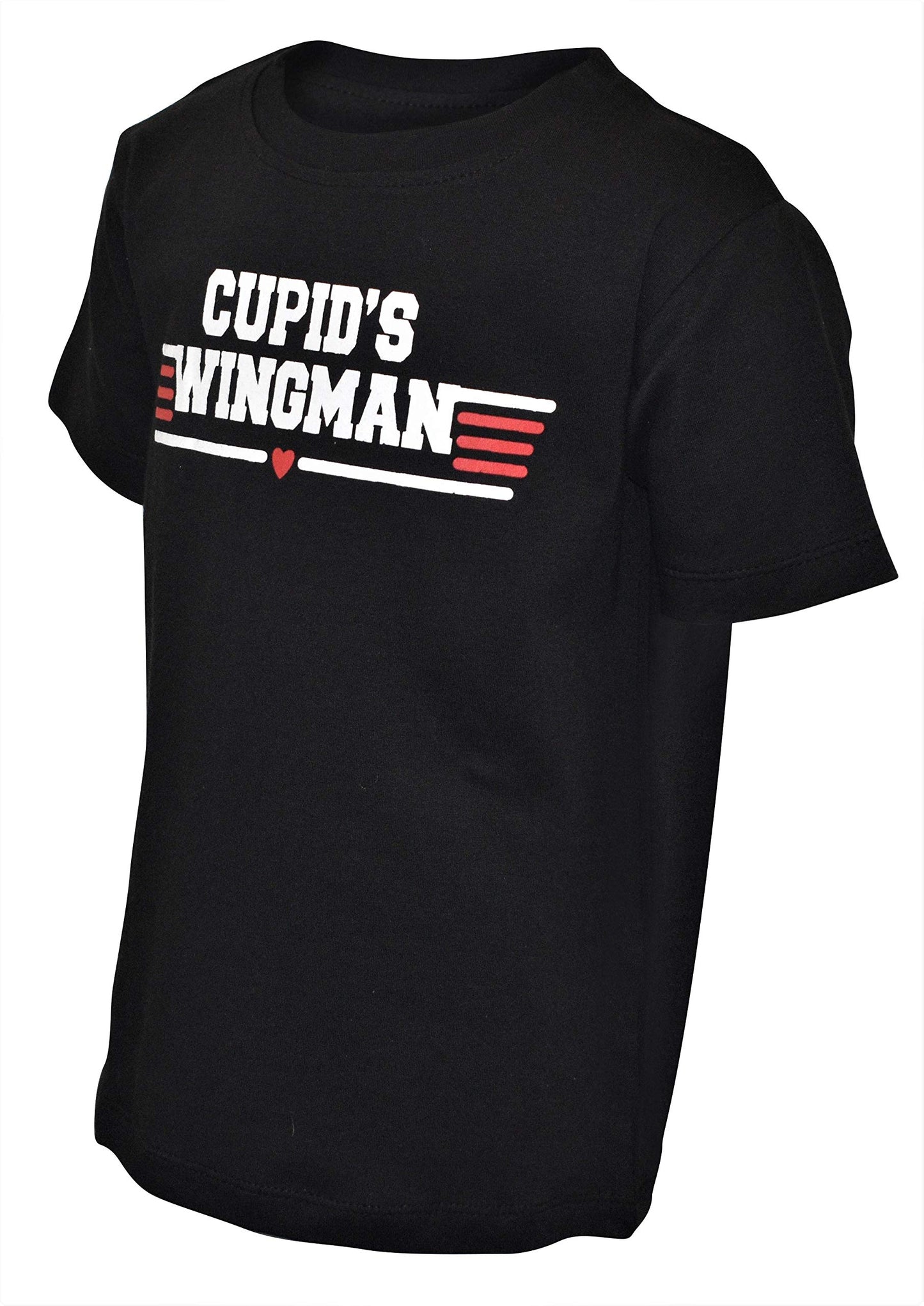 Unique Baby Boys Valentines Day Cupids Wingman Shirt (18M, Cupid)