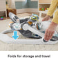 Fisher-Price Portable Baby Chair Sit-Me-Up Floor Seat With Snack Tray, Developmental Toys & Washable Seat Pad, Cute Sloth
