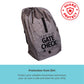 J.L. Childress Deluxe Gate Check Bag For Car Seats - Padded Backpack Straps - Fits All Car Seats - Gate Check Bag With Backpack