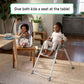 Ingenuity Trio Foldaway 6-In-1 Baby High Chair, 6 Ways To Use, Toddler Chair, Foldable Legs, 6M-5Y - Quill