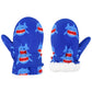 American Trends Lined Fleece Toddler Mittens Kids Winter Warm Gloves Child Ski Gloves Waterproof Snow Baby Mitten For Boys Girls