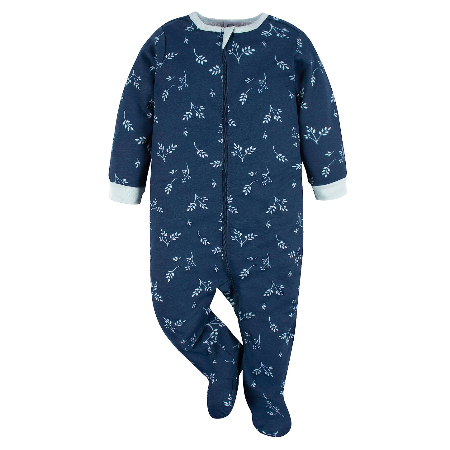 Gerber Baby Boys And Girls 12 Piece Layette Gift Set, Blue Flowers, 3-6 Months