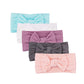 Parker Baby Girl Headbands - 5 Pack Of Cable Knit Nylon Bows For Girls -'Grace Set'