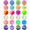 Ecoofor 24 Pieces Bouncy Balls 32mm Bounce Balls 6 Styles High Bouncing Balls Toys for Kids Party Favors Birthdays Gift Classroo