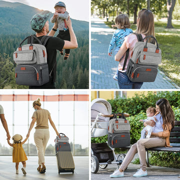 Legestori Diaper Bag Backpack, Baby Boy Diaper Bags, Large Diaper Bag Backpack For Boys Girls, Waterproof Baby Diper Backpack Fo