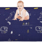 Machine Washable Baby Play Mat 63X43   , Baby Playpen Mat Extra Large, Foldable Baby Play Mats For Infants, Toddler Playing Rug