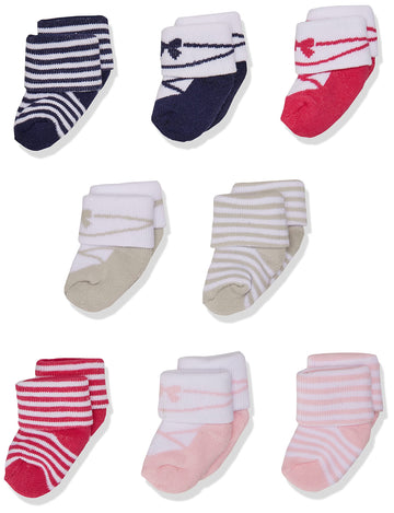 Luvable Friends Baby Boys Newborn And Terry Socks, Stripe Ballet, 0-6 Months Us