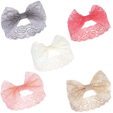 Hudson Baby Unisex Cotton And Synthetic Headbands, Charcoal Pink, 0-24 Months