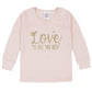 Gerberbaby Girlstoddler Snug Fit 4-Piece Pajama Setlove Pink2T