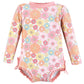 Hudson Baby Baby Girl'S Toddler Swimsuit, Peace Love Flowers
