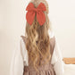 Doboi 5.5 Inch 20Pcs Baby Girls Fable Hair Accessories: Muslin Gauze Long Tail Hand-Tied Alligator Clips For Toddlers And Kids