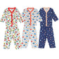 Tinchuk Cotton Printed Baby BoyS & Baby GirlS TShirt And Pant Set (Multicolor, 0 Months3 Months)