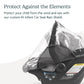UPPAbaby Rain Shield for Mesa and Aria Infant Car Seat Carriers - Waterproof and Windproof Coverage - Ventilated Design - Quick