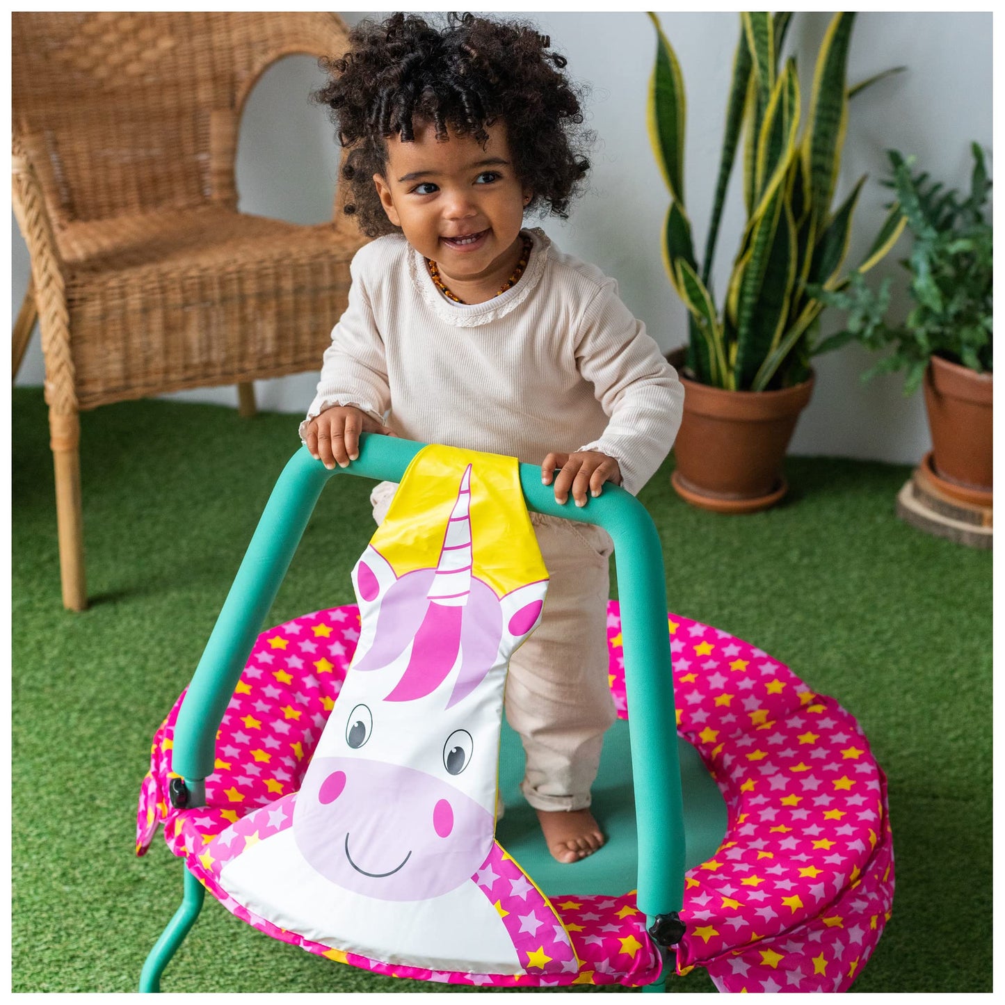 Galt Toys, Nursery Trampoline - Unicorn, Trampolines for Kids, Ages 1 Year Plus