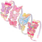 Elemirsa 4-Piece Butterfly Hair Hoops And Headbands For Girls, Teens, Toddlers, And Kids - Party Hair Accessories
