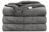 Oyo Baby Sherpa Blanket Double Bed (220X228 Cm) | Thick Heavy Winter Blanket | Reversible Flannel & Sherpa | Warm Cozy Quilt For