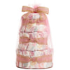 The Honest Company Diaper Cake | Clean Conscious Diapers, Baby Personal Care, Plant-Based Wipes | Rose Blossom | Regular, Size 1