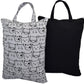 MOM & BAB Wet Bag for Baby Cloth Diapers, Wet Dry Bag Wet Swimsuits and Towels, Breast Pump Parts, Travel, Gym, Daycare (Cats & 