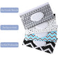 Febsnow 4 Pack Baby Wipe Dispenser, Portable Refillable Wipe Holder, Baby Wipes Container, Wipe Dispenser, Reusable Travel Wet W