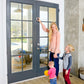 Cardinal Gates Door Guardian Home Security Door Reinforcement Lock For Inward Swinging Doors - Child Proof Lock Front Door - Ext