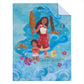 Nojo Disney Moana 2 Ocean Sisters 4 Piece Toddler Bed Set - Comforter, Fitted Bottom Sheet, Flat Top Sheet, Reversible Pillowcas
