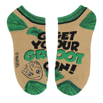 Marvel Guardians Of The Galaxy I Am Groot 3 Pack Ankle Socks
