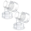 Maymom Myfit Narrow Neck Base Connectors; Compatible With Medela Personalfit Connector; Use W/Maymom Two-Piece Shield System, Co
