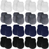 Newcotte 16 Pairs Adjustable Baby Mittens No Scratch Newborn Cotton Breathable Gloves Warm Baby Mitts for Boys (Stylish Color)